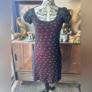 Y2K mesh mini (goth princess)